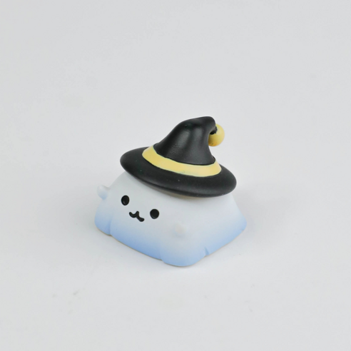 호박 유령 입체 키캡 핸드메이드 투광 귀여운 기계식 키보드 커스텀