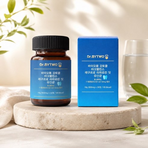 닥터바이투 바이오몸 강토클 마크밸런스 레구프로 라파로린 잇 유산균 600mg x 30정