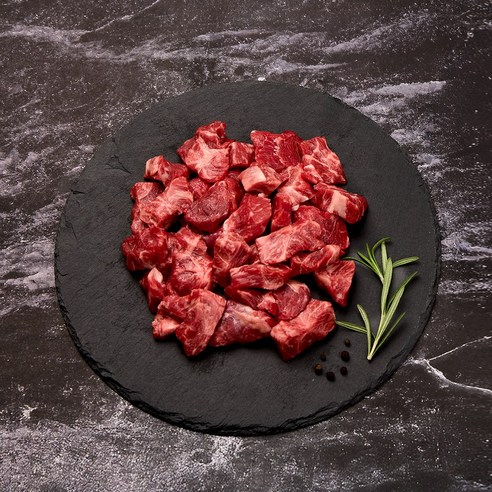 [농협안심한우] 1+ 한우 국거리 양지 300g, 1개, 300g