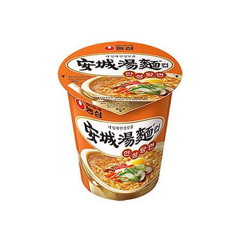 농심 안성탕면 소컵 66g