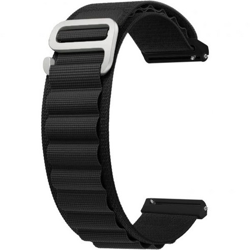 아마즈핏 스마트워치 Amazfit GTR 미니 나일론 알파인 루프 스타일 교체 스트랩과 호환되는 퀵 릴리스 시계 밴드
