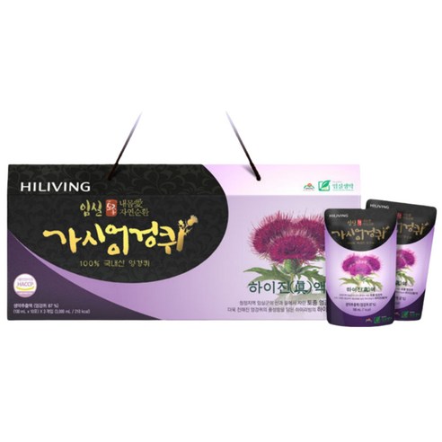 [살림의 왕] 임실가시엉겅퀴 하이진액, 100ml, 30개