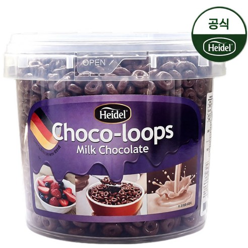 하이델 밀크 초코룹스, 1개, 1.2kg
