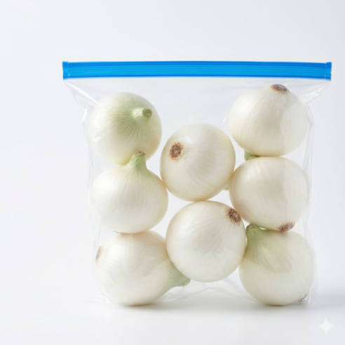 [오늘야채]미절단 손질된 지퍼백 깐양파, 1개, 6kg-중