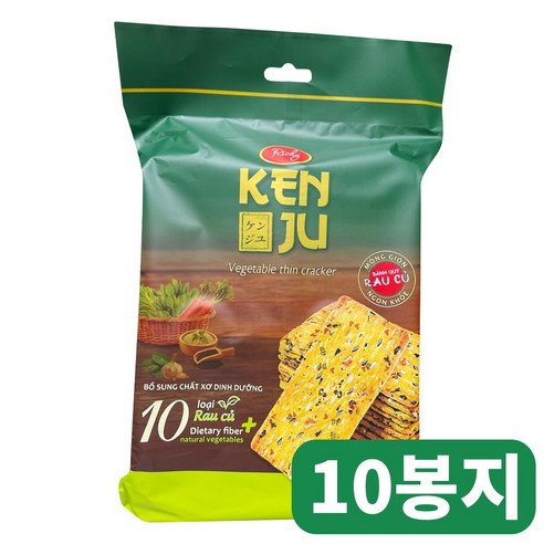리치 켄주 야채과자 192G/10개  하이볼 맥주안주 간식