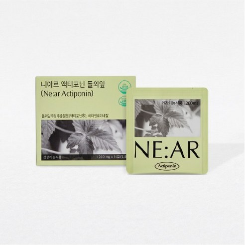 니아르 돌외잎 액티포닌 건강기능식품 1200mg X 14포, 16.8g, 2개