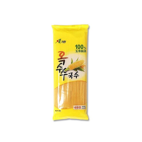 차마요 옥수수국수 중국 가원 글루텐프리 옥수수면 400g 온면 건면 옥시국시