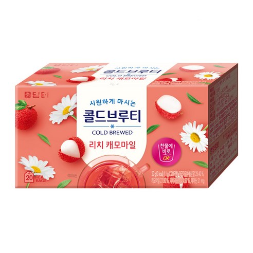 담터 콜드브루티 리치캐모마일