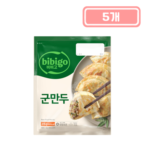 CJ 비비고 군만두, 315g, 5개