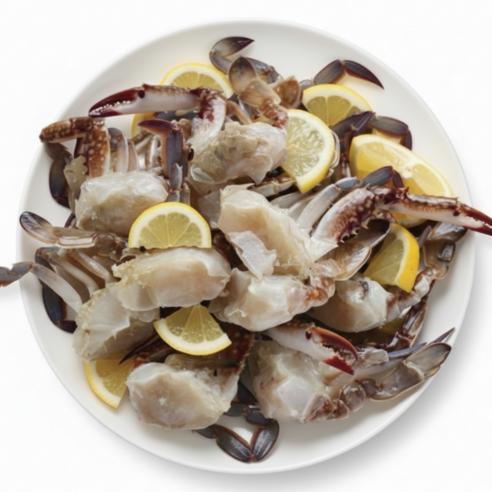 속이꽉찬 손질 냉동 절단꽃게 450g S,M,L,2L,3L