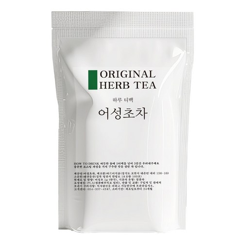 국산 어성초차 PLA생분해 티백