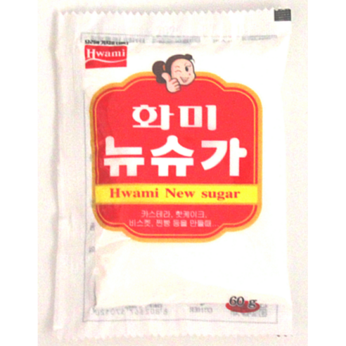 화미 뉴슈가, 15개, 60g