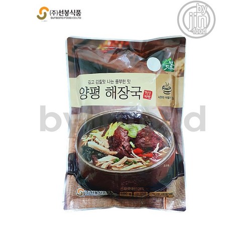 선봉식품 자연깃든 양평해장국 실온보관 (5시이전 당일출고)