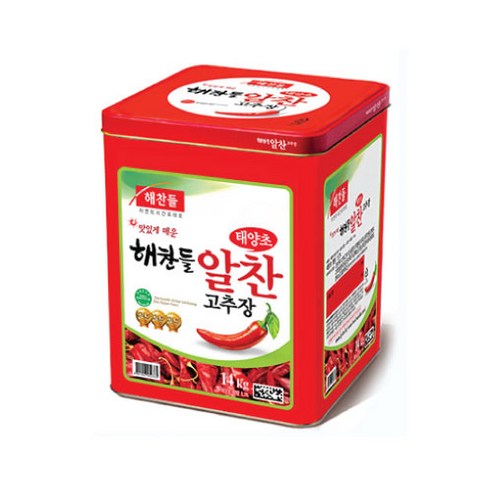 해찬들 태양초 알찬 고추장, 14kg, 1개