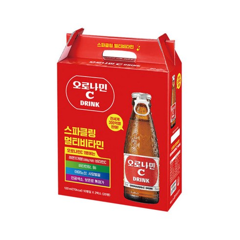 LL 동아오츠카 오로나민C 120ml 20개입 ( 비타민음료 피로회복 드링크 오로나민씨, 120ml, 20개입