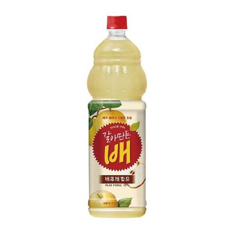 해태음료 갈아만든 배, 1.5L, 2개