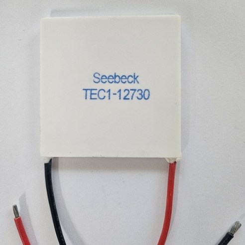 대용량 고출력 펠티어 냉각 칩 TEC1-12730 - 62x62mm 대형 냉각 장비 전용 반도체 냉각 모듈