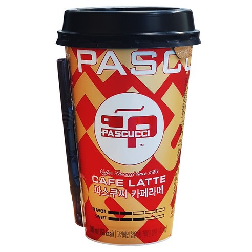 파스쿠찌 카페라떼 컵 300ml 10개