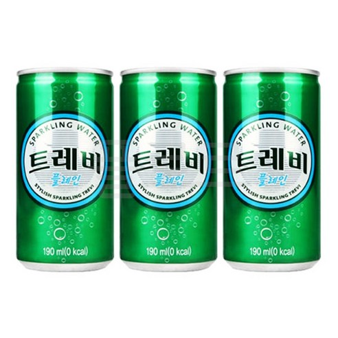 트레비 플레인 업소용, 90개, 190ml