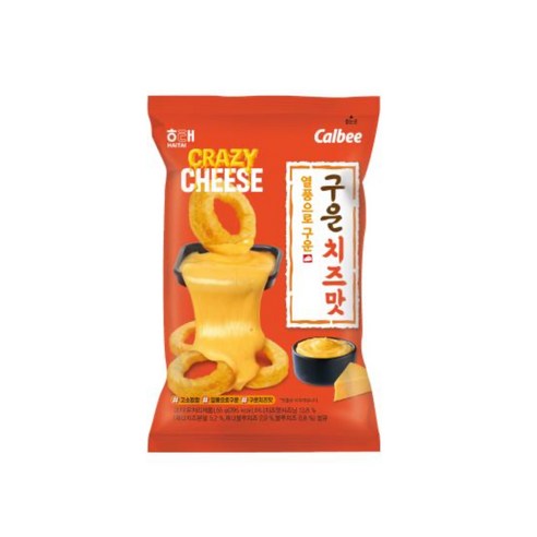 해태 크레이지치즈 구운치즈맛