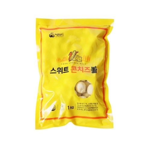 떡안애 스위트 콘치즈볼 1kg