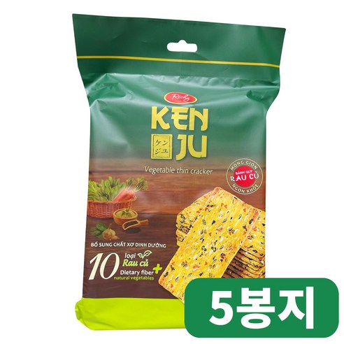 리치 켄주 야채 크래커 수입 과자 대용량 아이들 간식 비스킷