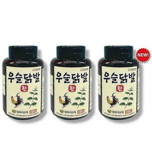 우슬닭발환 230gx3병 국내산우슬+국내산닭발 우슬환