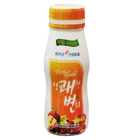 뉴골드 상쾌한 변화 145ml 1개 칫솔 증정 / 요구르트맛 쾌변 약국용 음료, 145ml