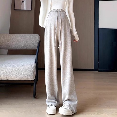 썸씽슈츠 와이드 레그 임산부 바지