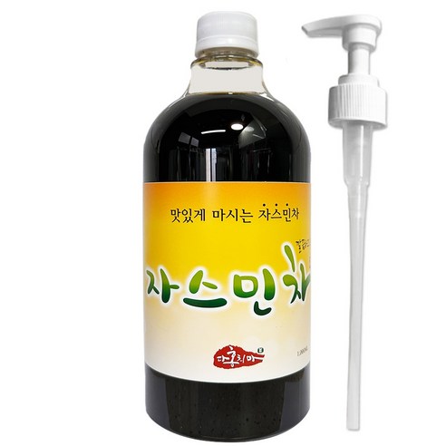 홍치마 대용량 자스민차 원액 중국집 중식당 음료 고농축 액상차 다홍치마 1000ml (물병 X), 1개, 1000ml