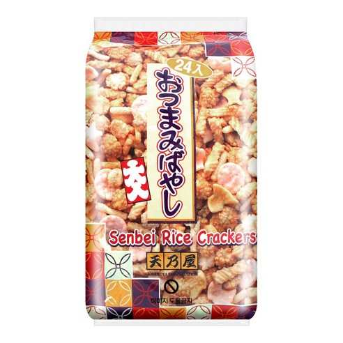 AMANOYA 쌀 크래커 600G 센베 25g 대용량과자 간식 디저트 / 코스트코
