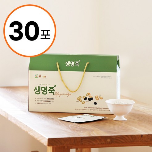 생명죽 타먹는 간편 영양죽 100% 국산 원료