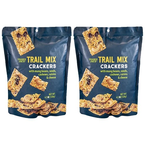 [1+1]트레이더조 트레일 믹스 크래커 128g TRADER JOE'S TRAIL MIX CRACKERS