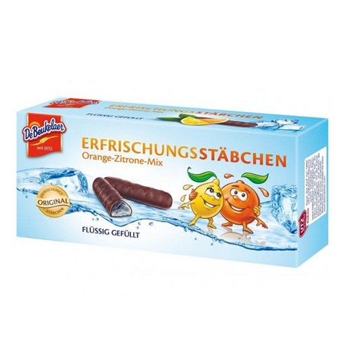 드보이켈러 de beukelaer 오렌지 레몬 초콜릿 바 75g, 75g, 1박스