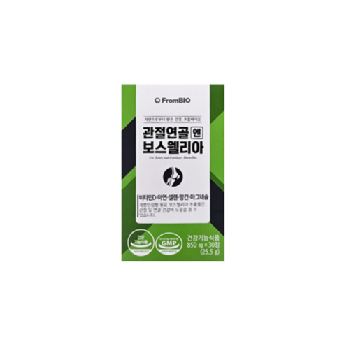 프롬바이오 관절연골엔 보스웰리아 30정 2박스
