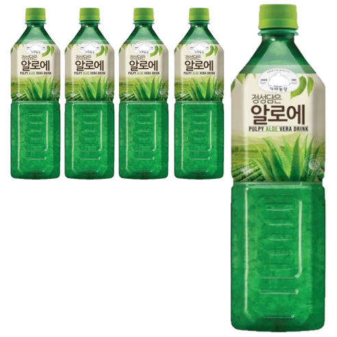 가야농장 정성담은 알로에, 5개, 1L