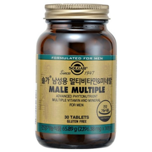 솔가 남성용 멀티비타민 & 미네랄 2196.38mg