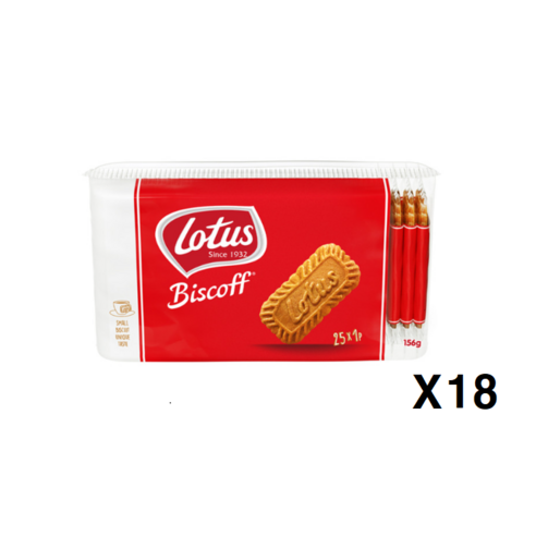 로투스 비스코프 비스켓, 156g, 18개