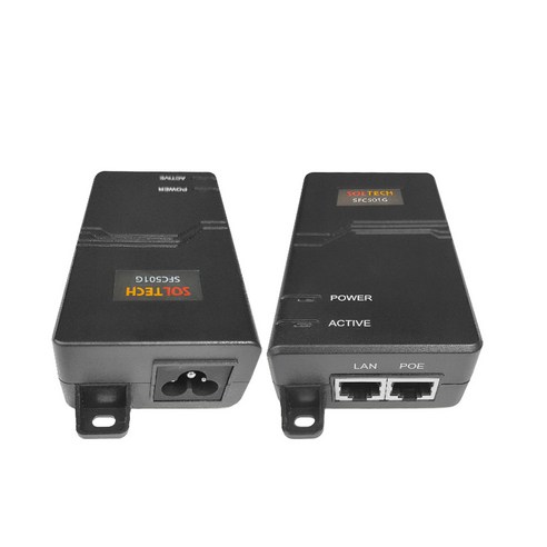 솔텍 SFC501G PoE 1포트 TP 1포트 60W PoE 인젝터