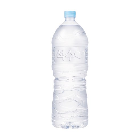 석수 먹는샘물 무라벨, 2L, 18개