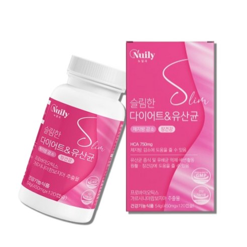 홀쭉로망 다이어트&유산균 120캡슐(한달)