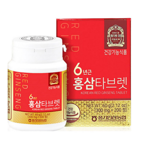 황풍정 풍기인삼농협 6년근 홍삼타브렛