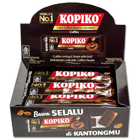 코피코 블리스터 커피 사탕 캔디 개별포장 소포장, 210g, 2개