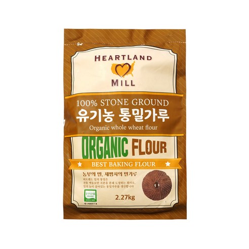 하트랜드 유기농 통밀가루 미국산