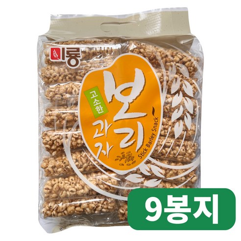 미룡 고소한 보리과자 대용량인간사료 개별포장 스낵