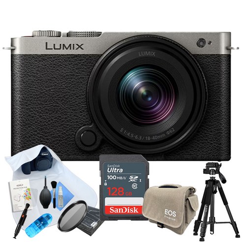 [포토리뷰이벤트] 파나소닉 루믹스 DC-S9 다크 실버 +S18-40mm F4.5-6.3 렌즈킷 + 128GB 메모리 + 악세사리 풀패키지