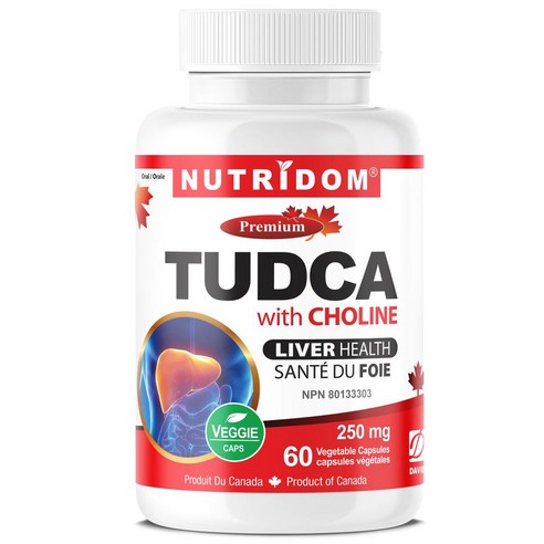 캐나다 뉴트리돔 NUTRIDOM Tudca 투드카 250mg with 콜린 캡슐