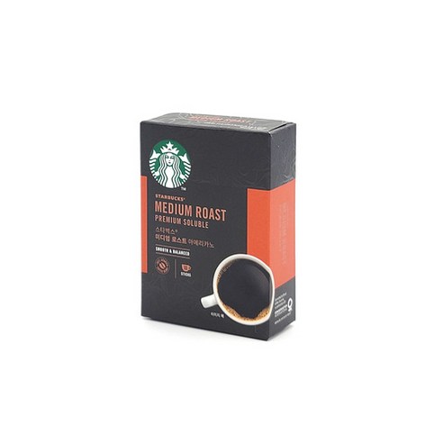 스타벅스 미디엄 로스트 아메리카노 원두커피믹스 1.1g, 1.1g, 10개입, 1개