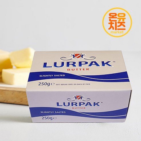 온유치즈 루어팍 가염버터 250g, 5개, 250g