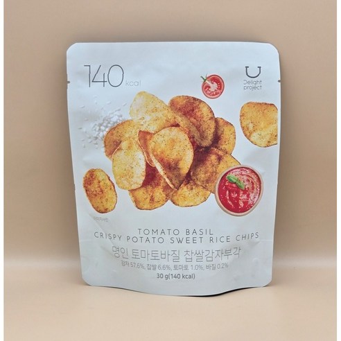 딜라이트 프로젝트 명인 찹쌀감자부각 토마토바질